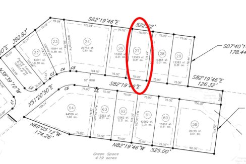 Phase 8-3 Lot 27 – Gardens RV Community - Located in Crossville TN - This is Side by Side Resale Lot