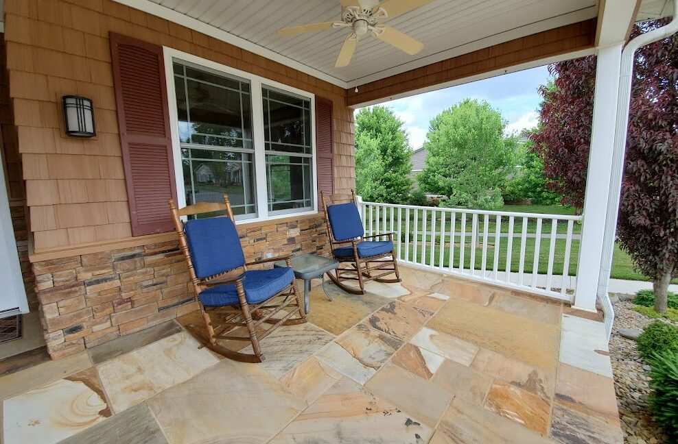Gardens RV Home 14 Red Oak Drive front porch